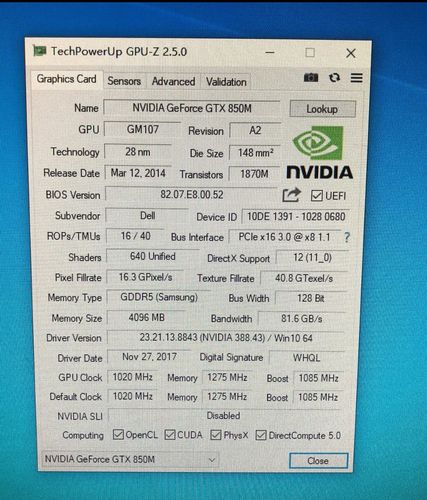 4G显卡，gtx850m这个显卡怎么样？戴尔笔记本这个显卡属于高端吗？笔记本gtx850怎么样-图1