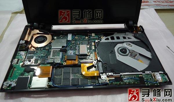 索尼笔记本svf15a18scb拆机？索尼笔记本收工之作-图1