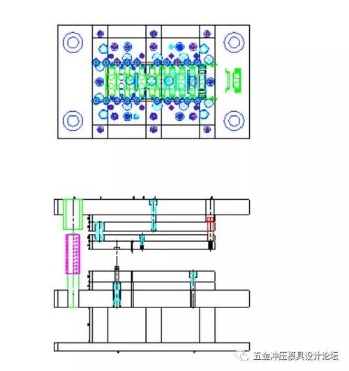 cad模具图如何排版？各个笔记本模具布局-图3