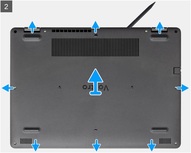 防尘罩盖怎么拆？笔记本基座盖怎么拆-图3